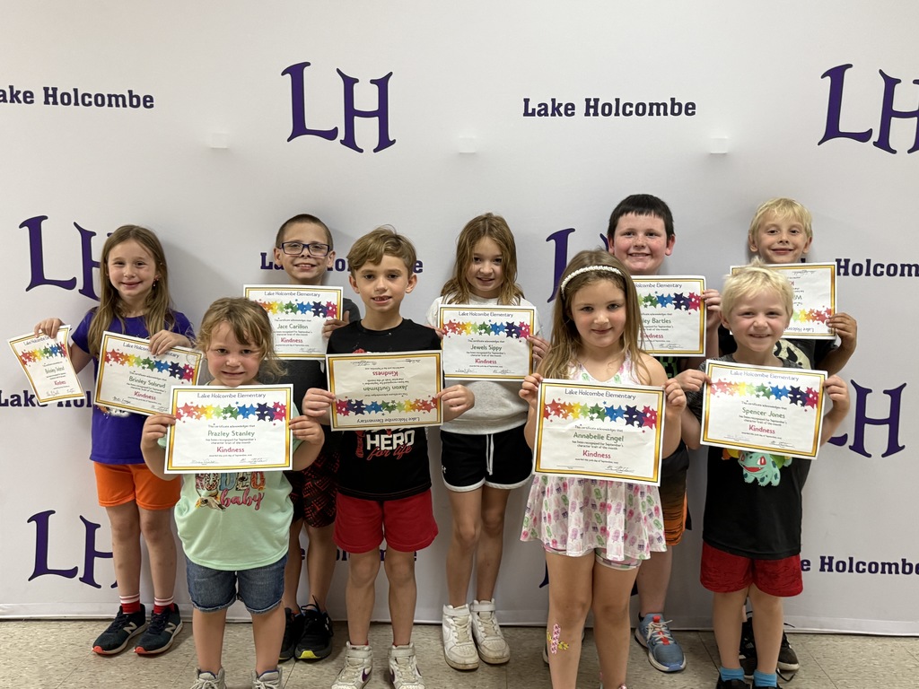 Students recognized for kindness trait
