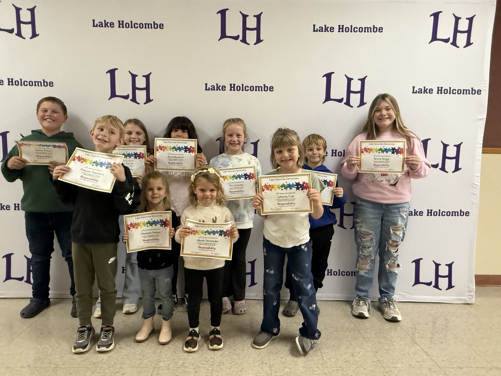 Students recognized for responsiblity