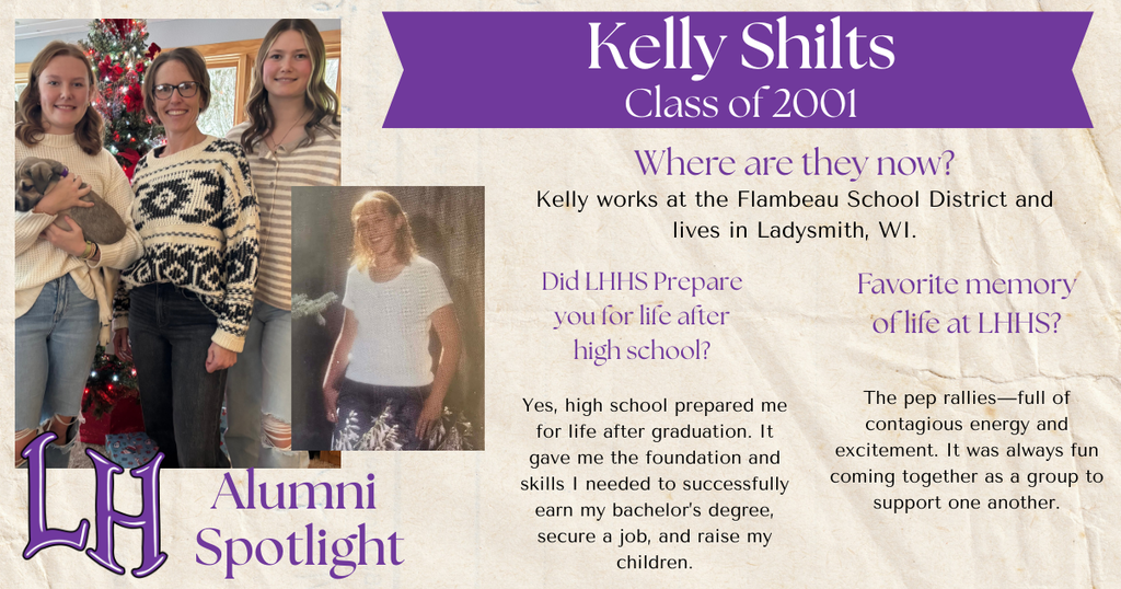 Alumni Spotlight - Kelly Shilts ('01)
