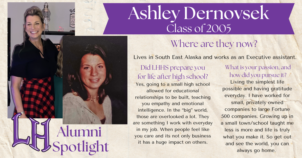 Alumni Spotlight - Ashley Dernovsek ('05)