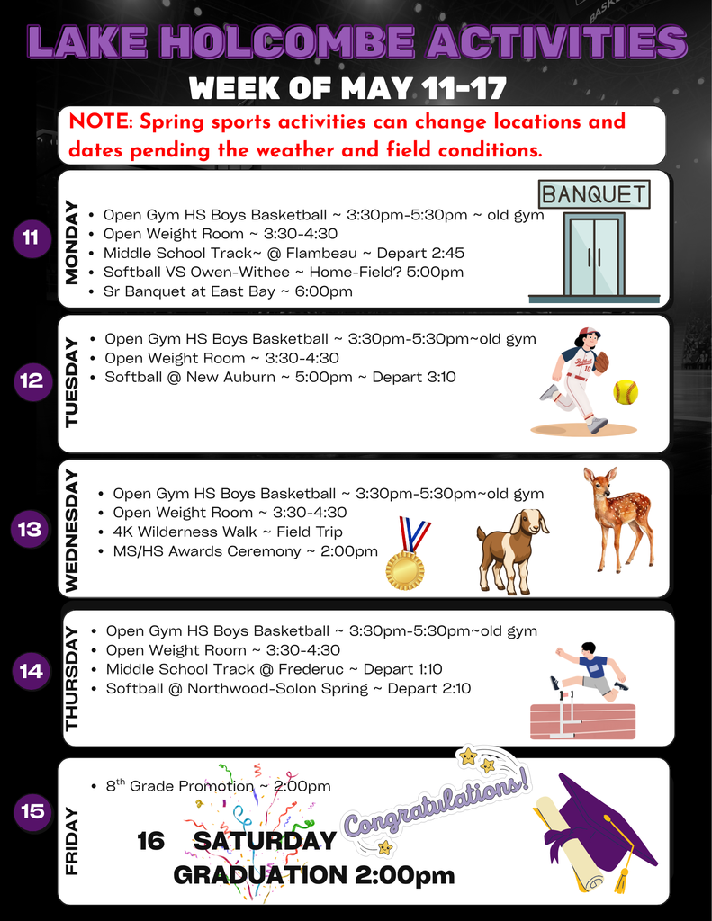 Activity Schedule