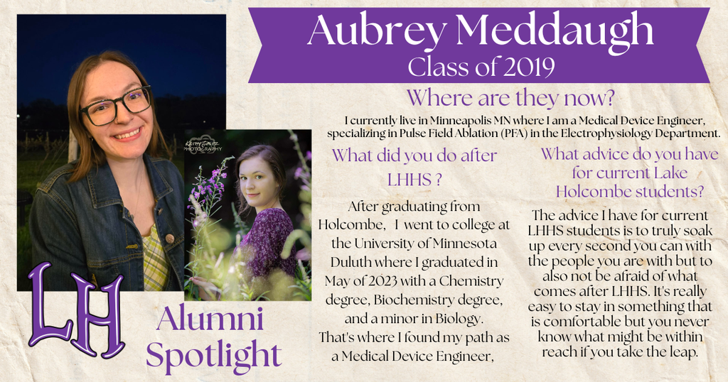 Alumni Spotlight - Aubrey Meddaugh