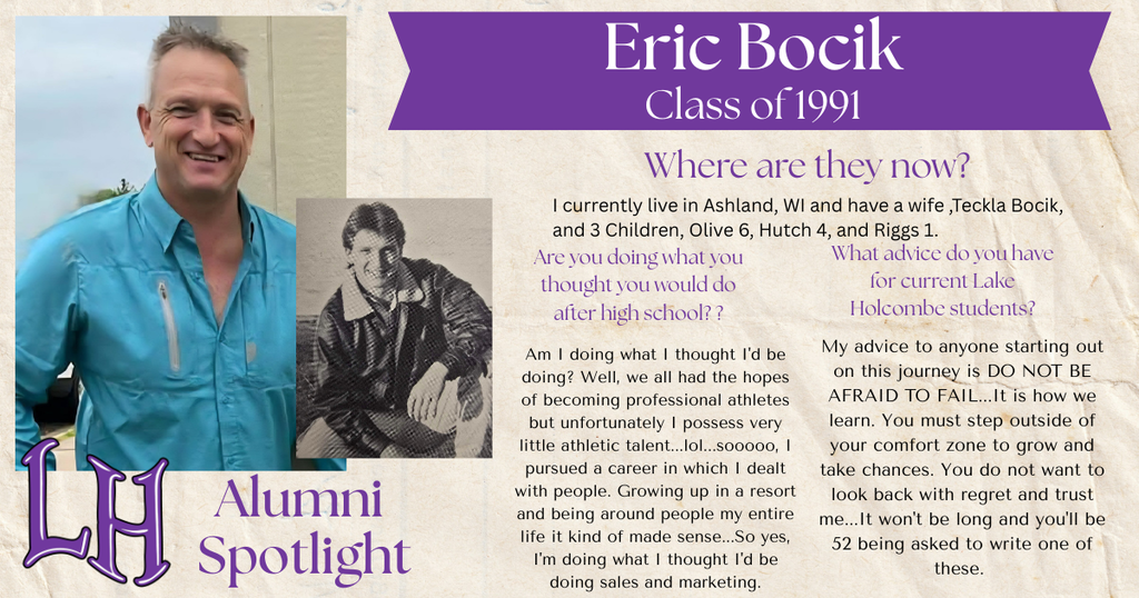 Alumni Spotlight - Eric Bocik