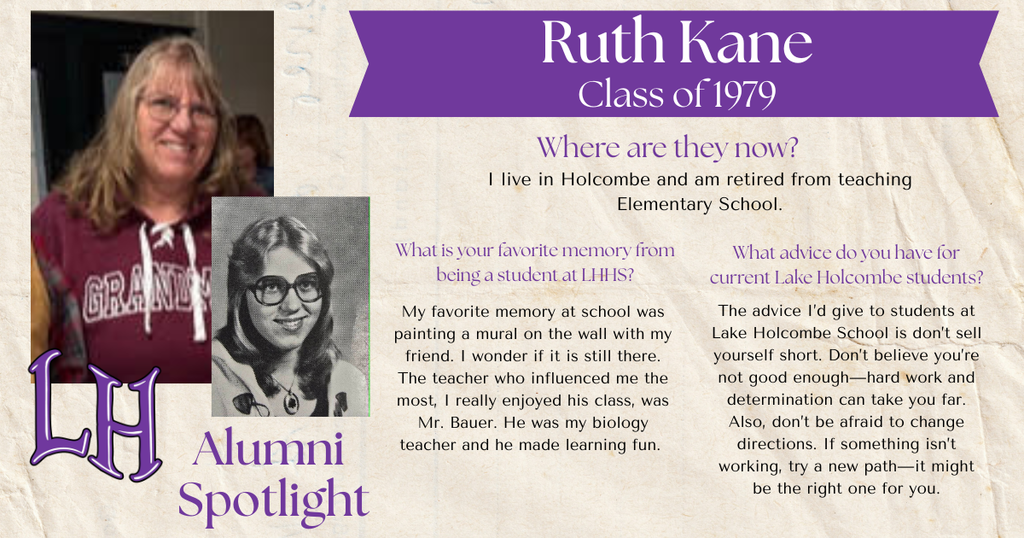 Alumni Spotlight - Ruth Kane