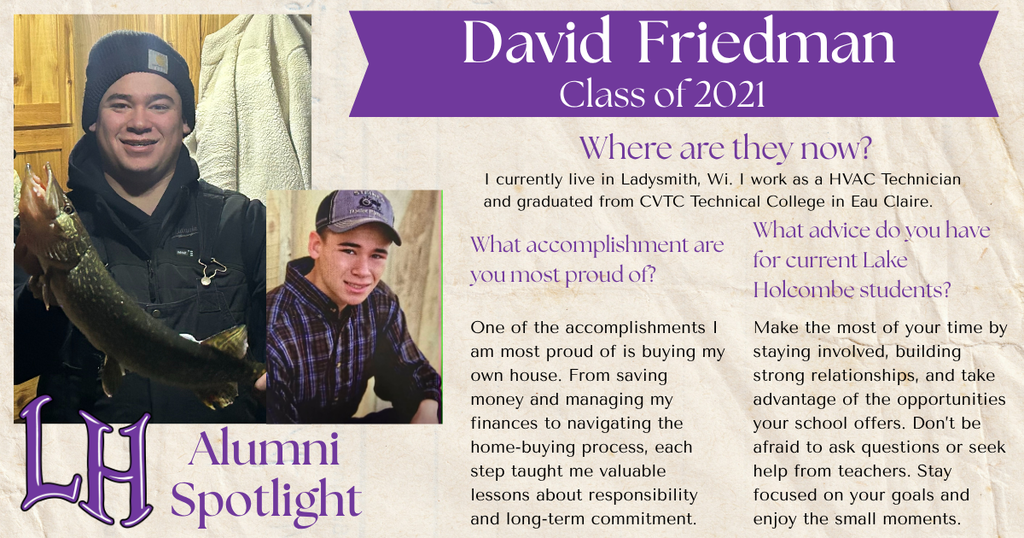 Alumni Spotlight - David Friedman '21