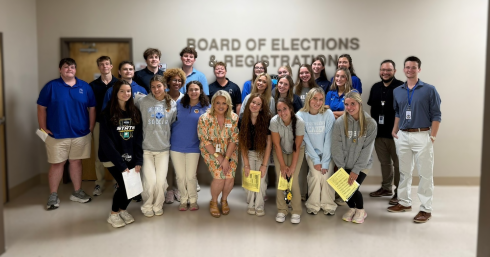 Group photo of class