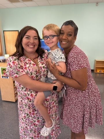 2 PreK Teachers with Student