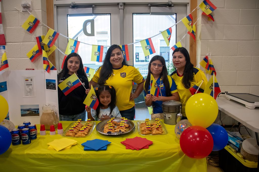 Hispanic Family at event