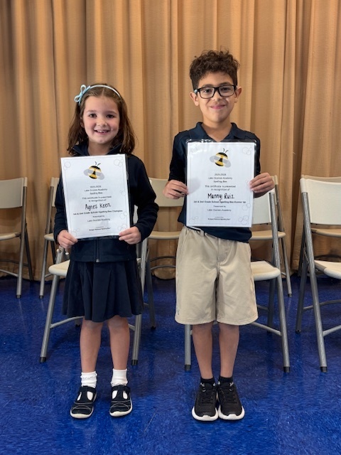 two SpellingBee Students