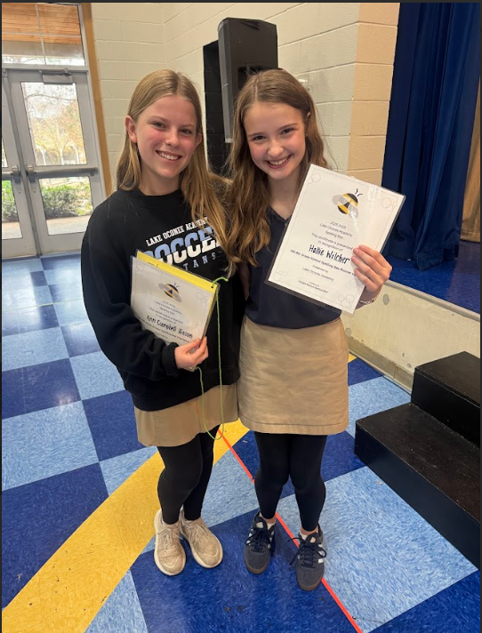 two SpellingBee Students