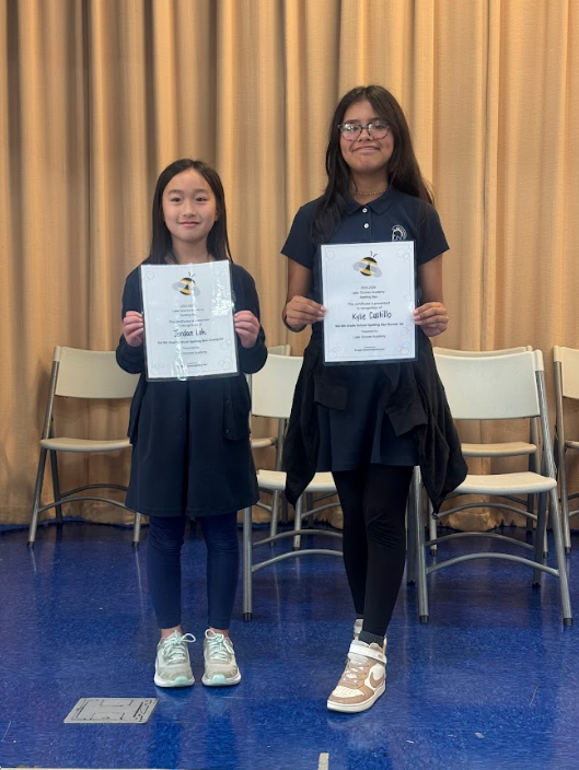 two SpellingBee Students
