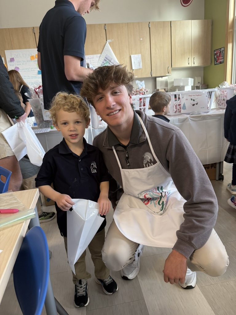 Young student with high school student