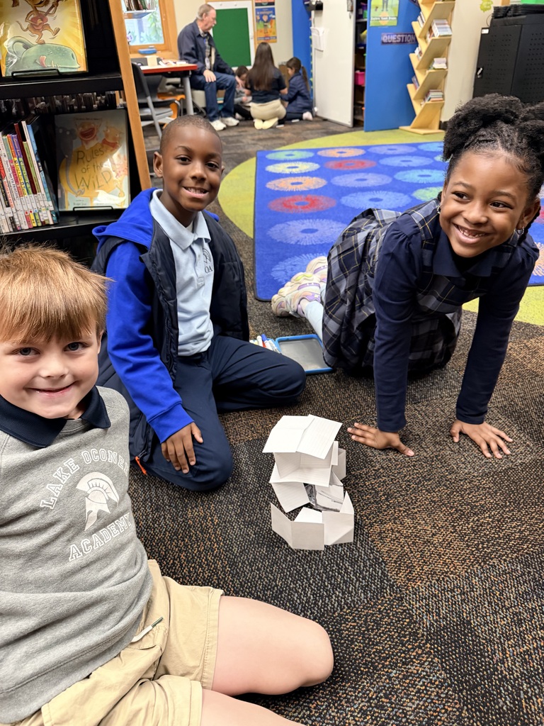 Students in library class