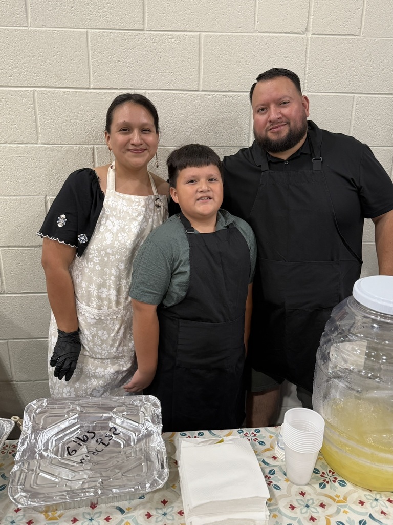 Family at special school event
