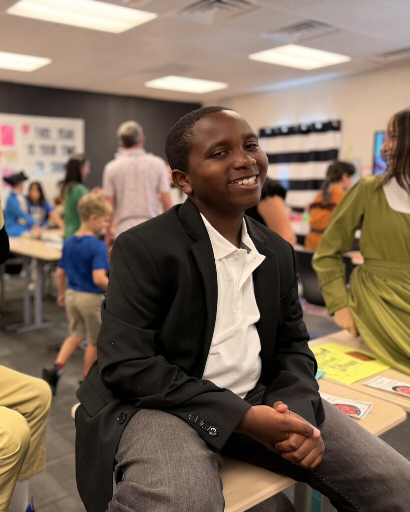 Student in costume