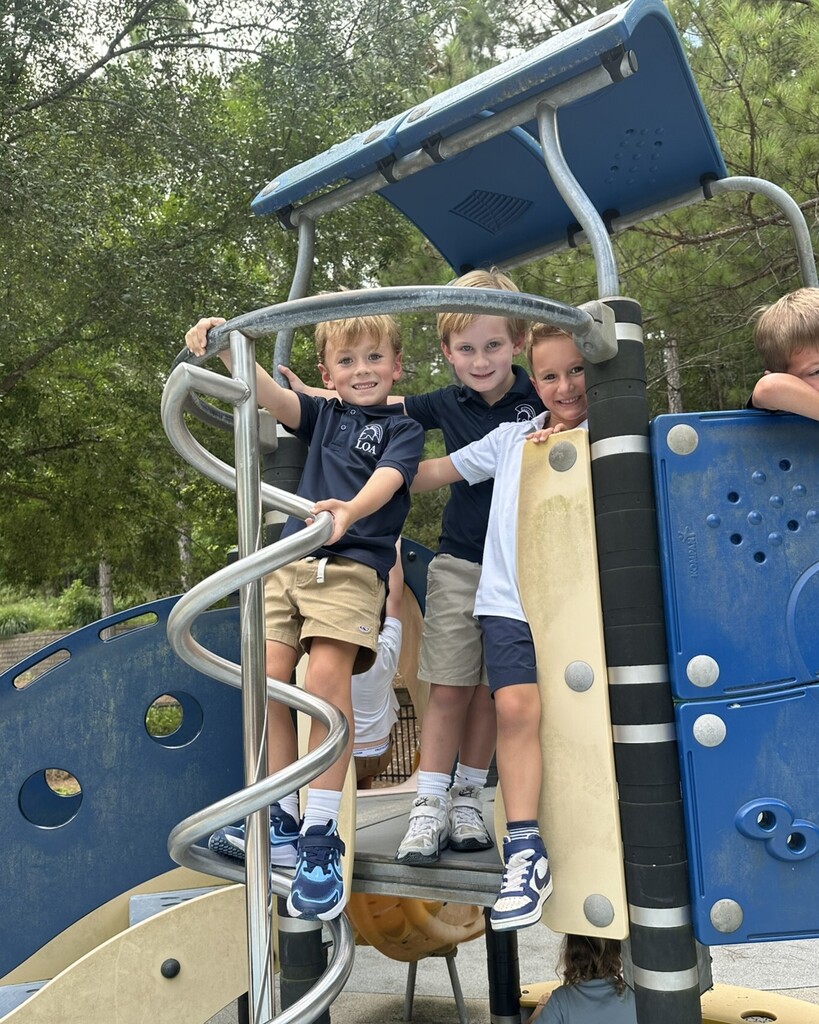 kids on playground