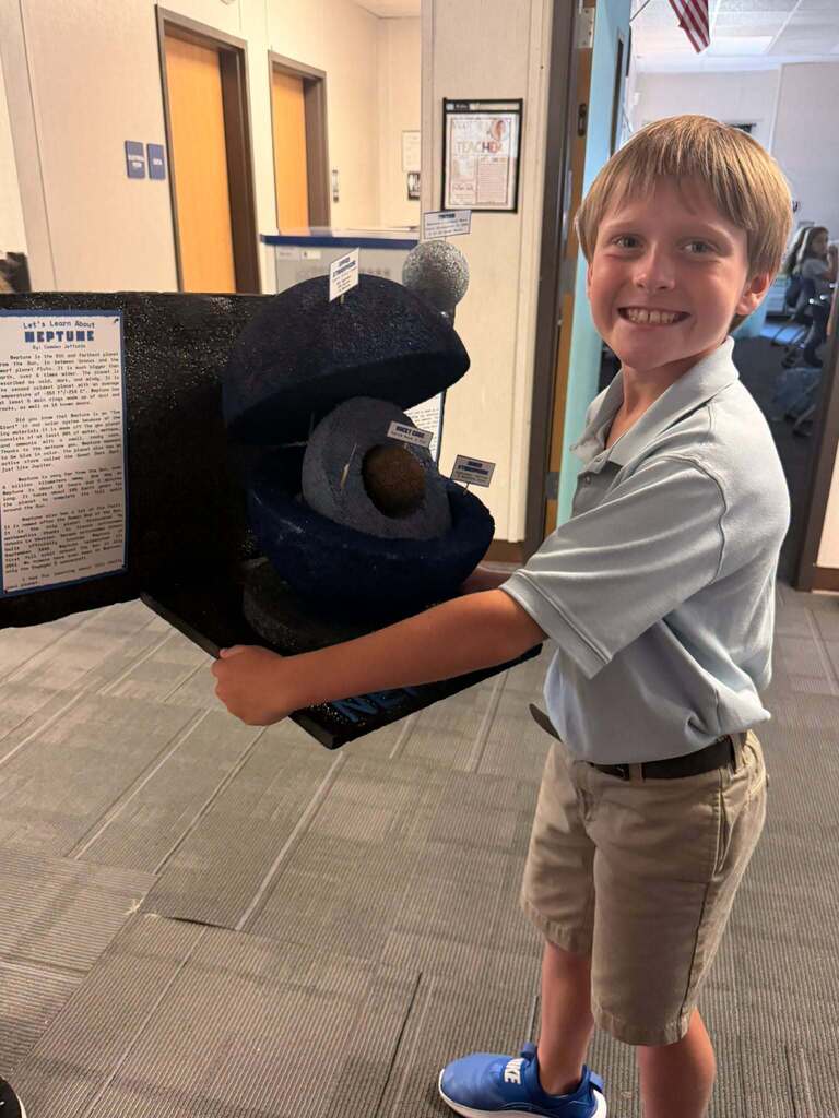 Student with Project
