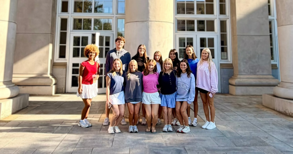 Students at UGA