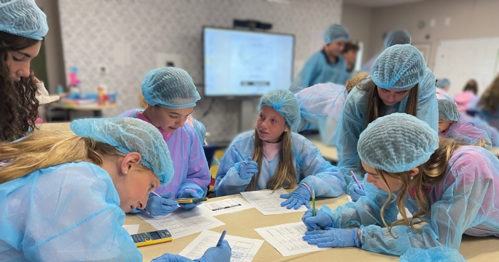 Students Dressed at Doctors in Class