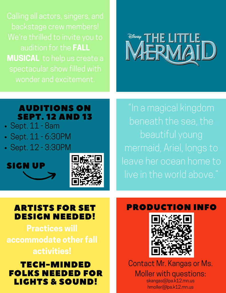 auditions flyer