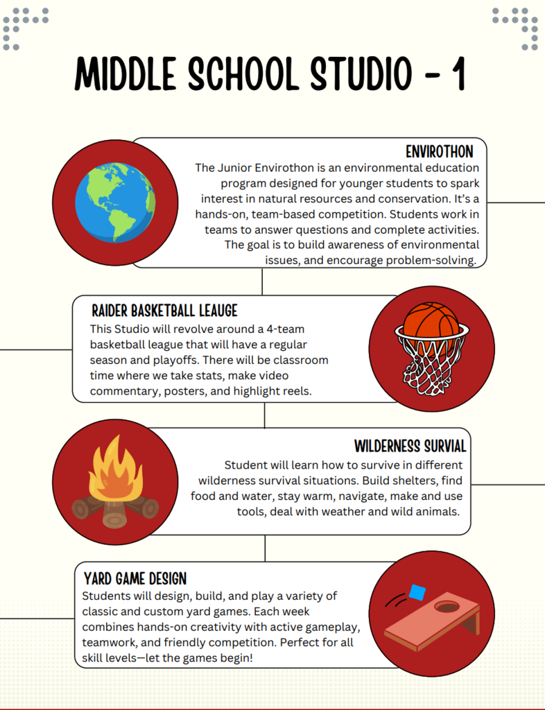 Middle School Studio