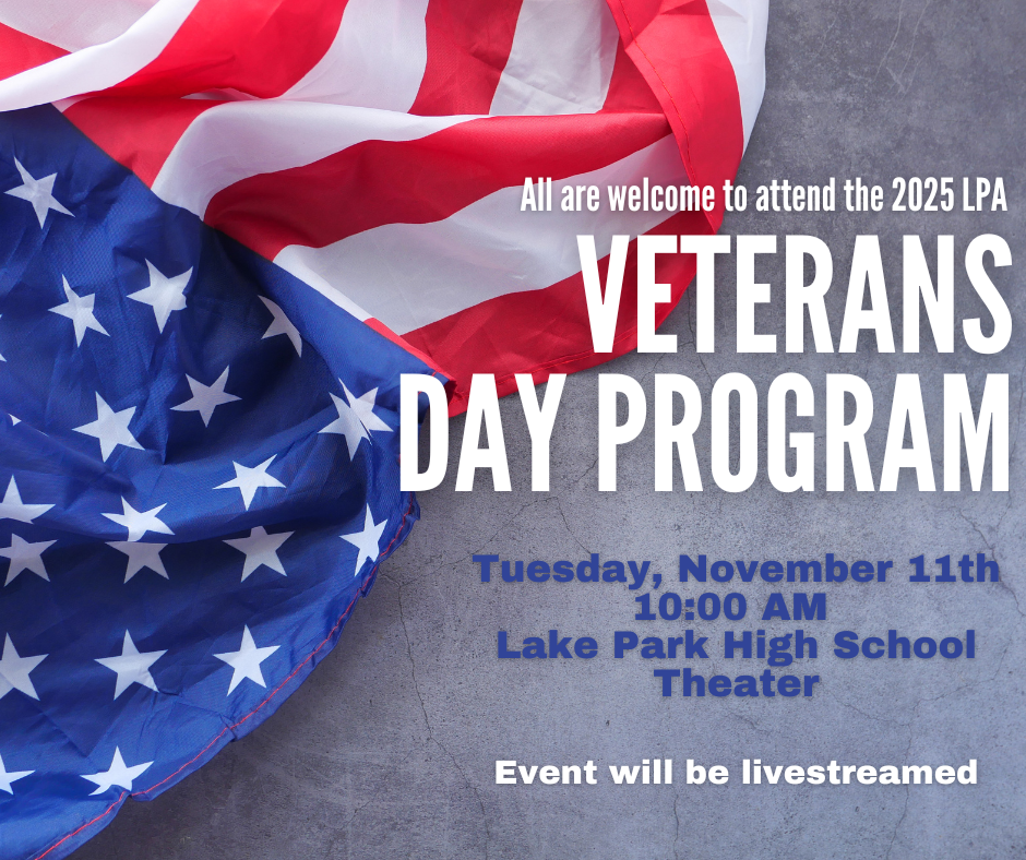 Veterans Day Program Invitation