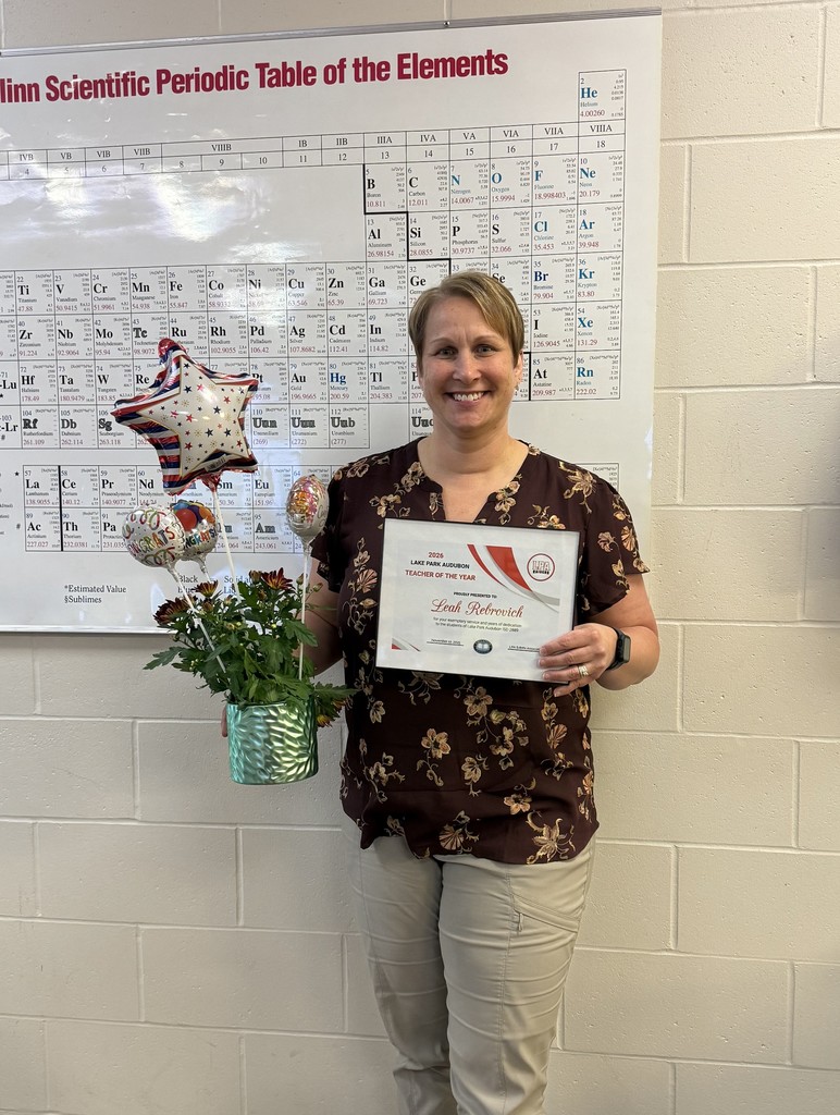 Mrs. Rebrovich, LPA High School Science Teacher