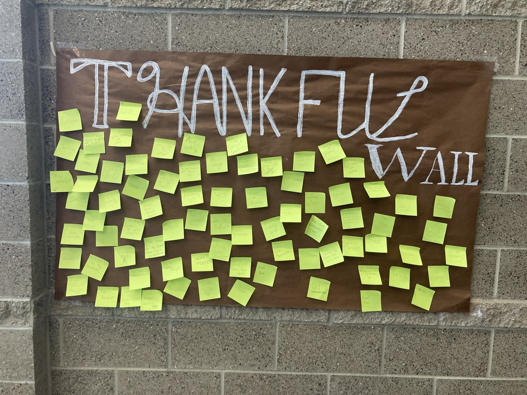 Thankful wall