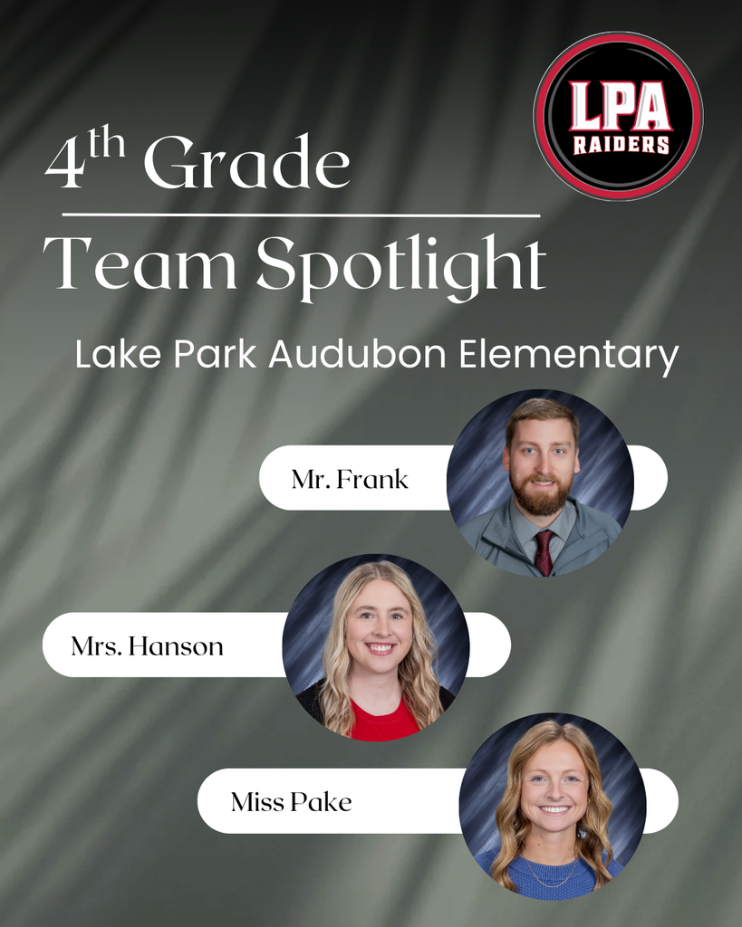 LPA Elementary 4th grade teacher recognition