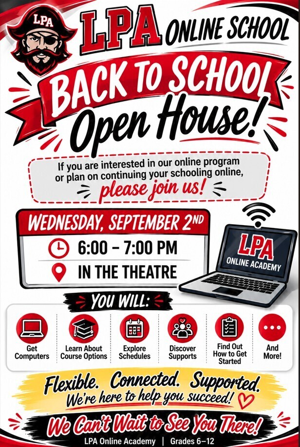 LPA Online Back to School Open House