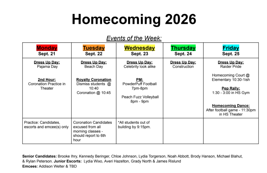 Homecoming 2026