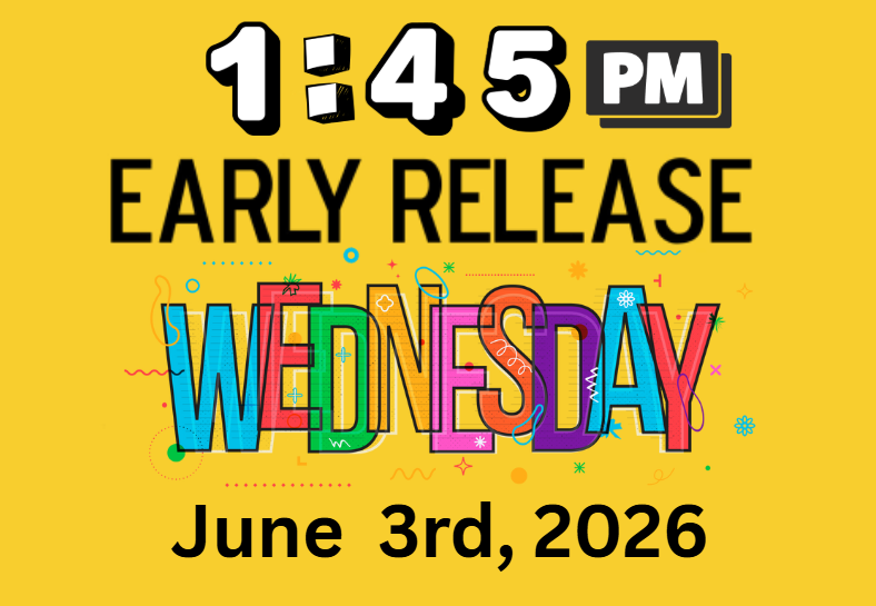 Early Release Tomorrow, June 3, 2026.