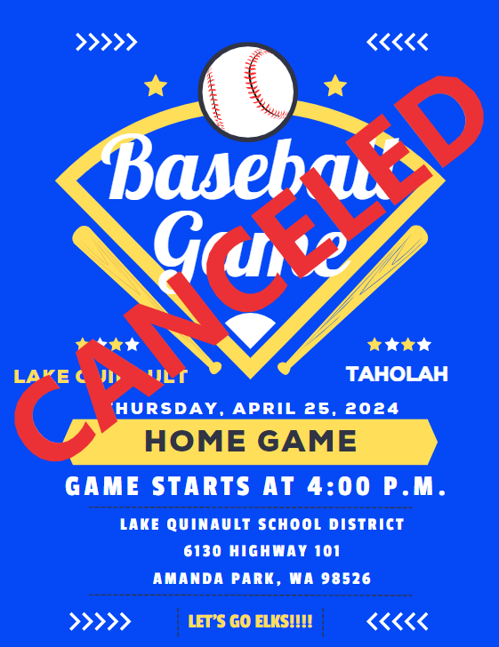 GAME CANCELED