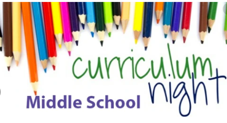 Curriculum Night: Thursday, August 21st
