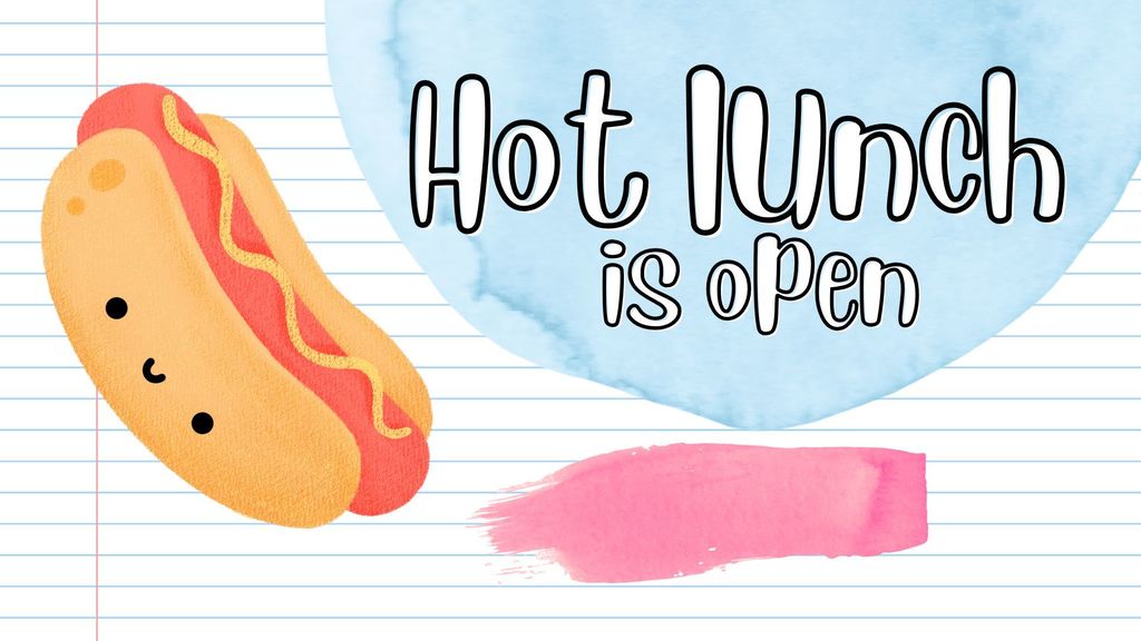 Class Agenda Presentation in Blue and Yellow Watercolor Style