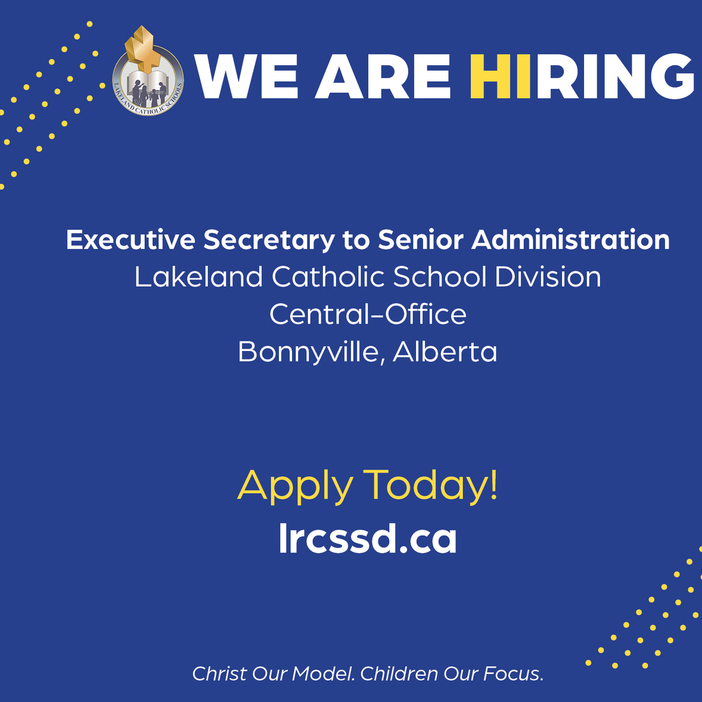 Exectutive Assistant Hiring Ad