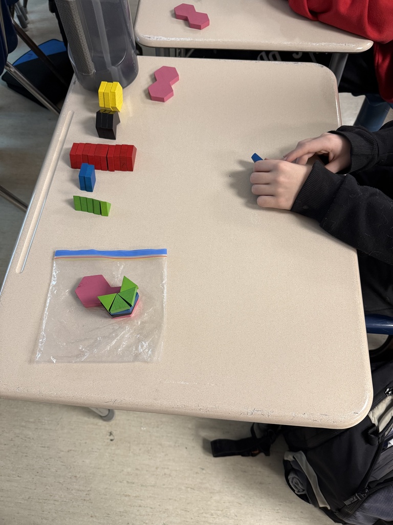 Students hard at work.