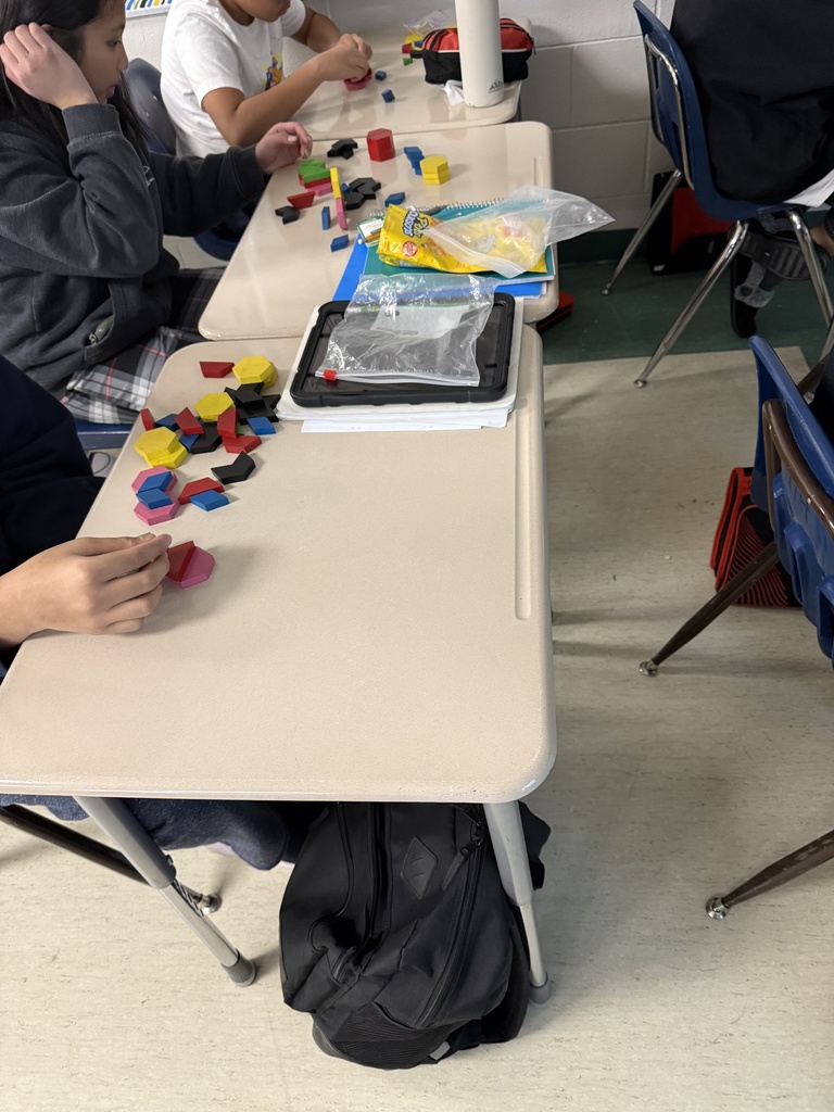 Students hard at work.