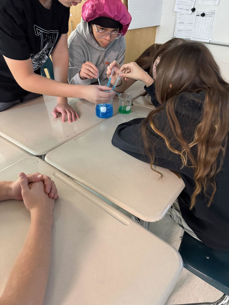 Science is serious work, requiring concentration and team work!