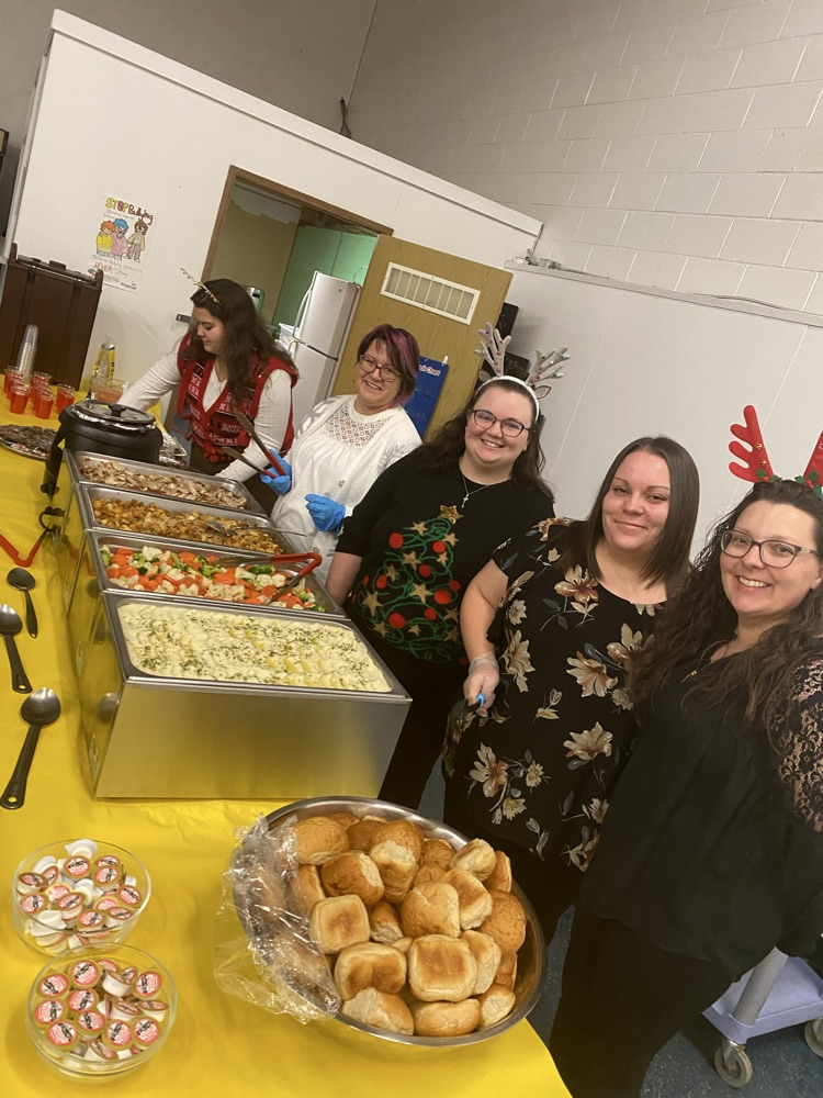 Santa’s willing helpers.   