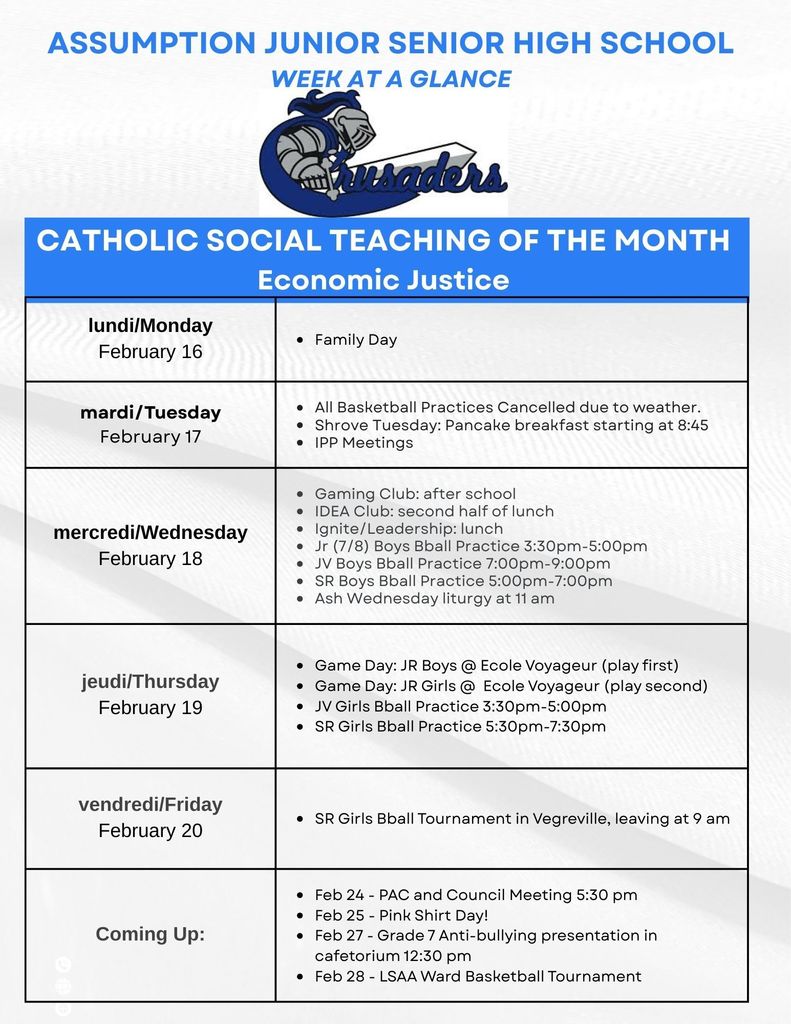 Copy of Assumption Parent WAAG