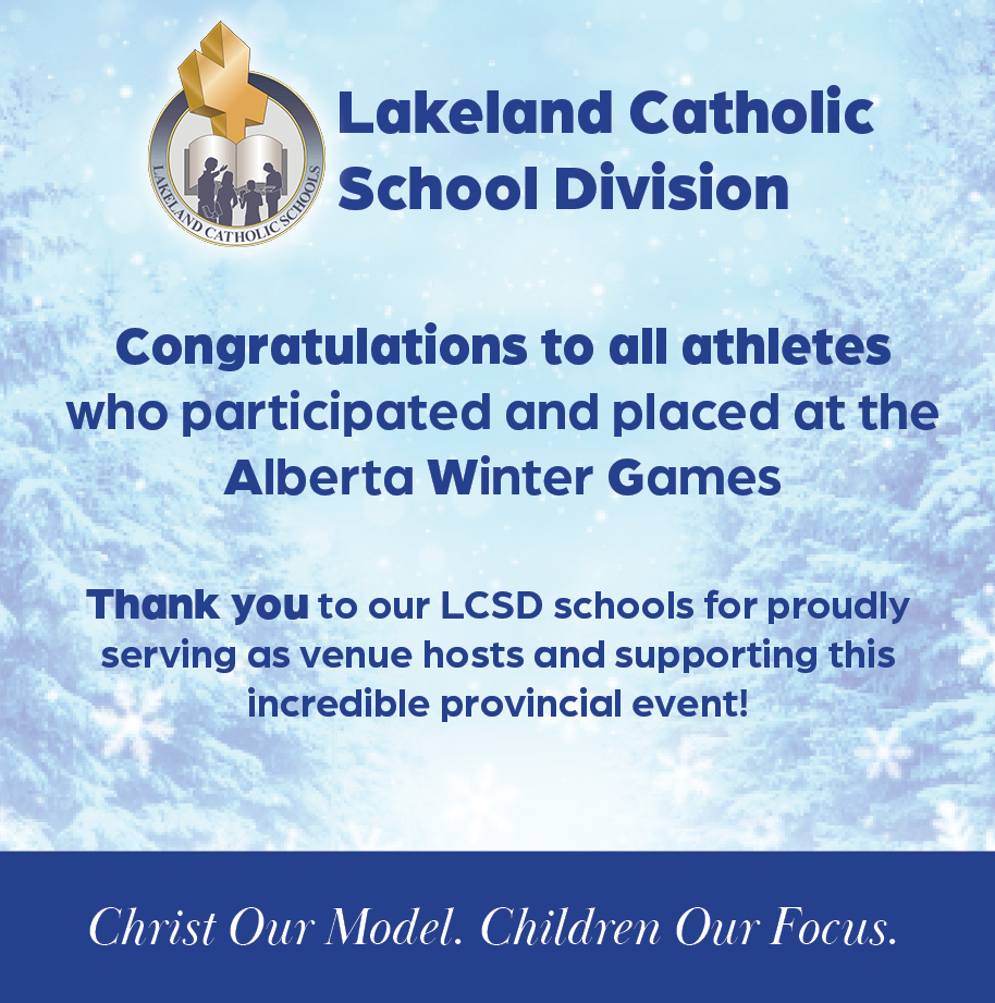 Albert Winter Games Double Card Ad- Congratulations post