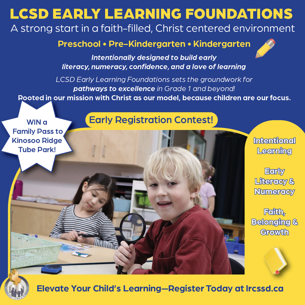 LCSD Early Learning Foundations 2026 Campaign Kinder 2