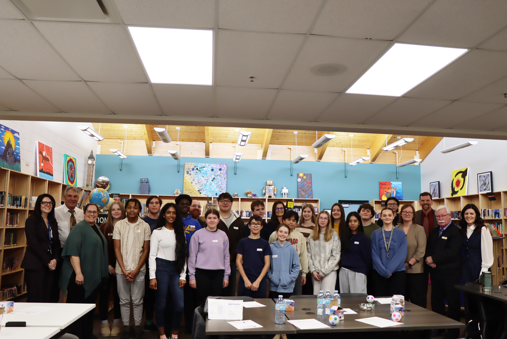 Press Release picture - student board enagagemnt at assumption school