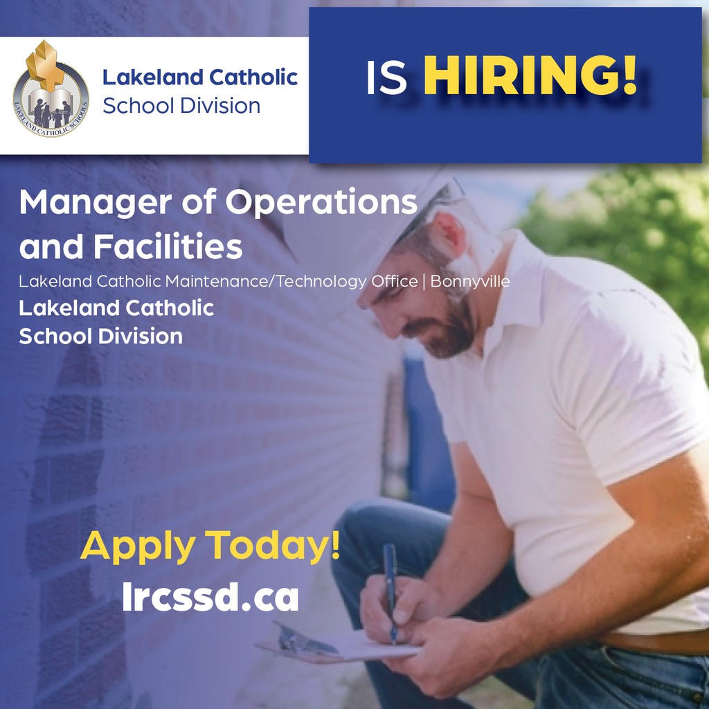 Job Ad - Manager of Ooperations and Facilities