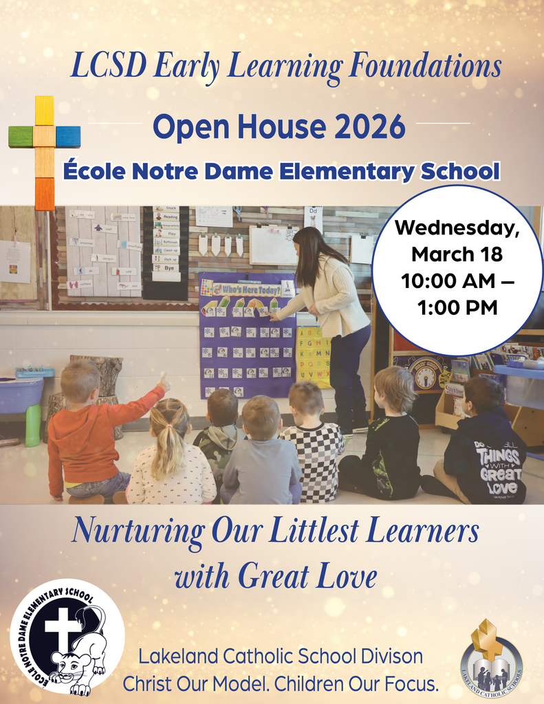 NDE Open House Poster