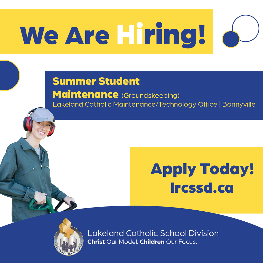 Summer student maintenance job ad