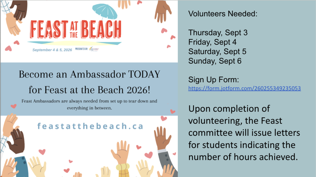 Feast at the Beach Volunteers