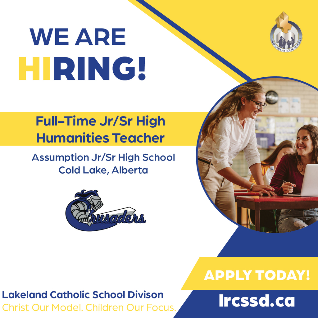 Humanities teache rjob ad