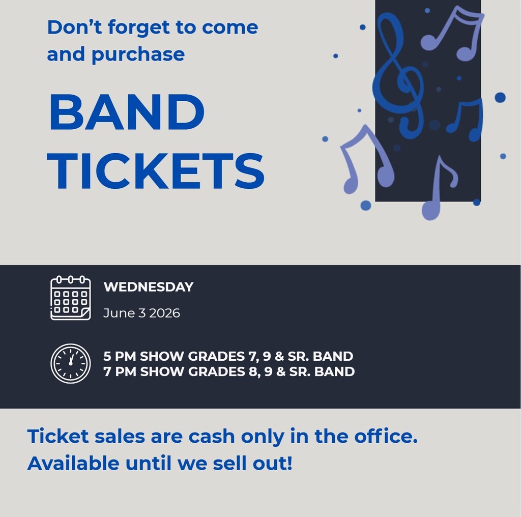 Band tickets 